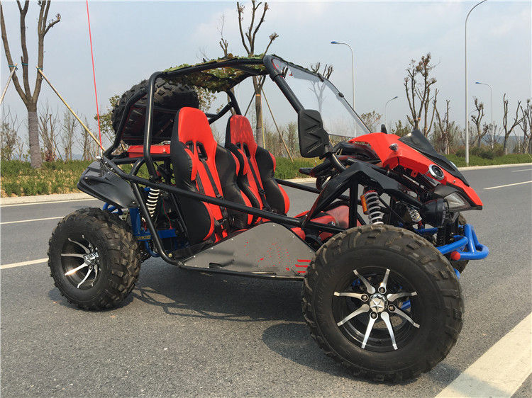 Horizontaler einzylindriger Off Road-Gokart des Sitzer-2 HP 11,1 mit Batterie 12V 9AH