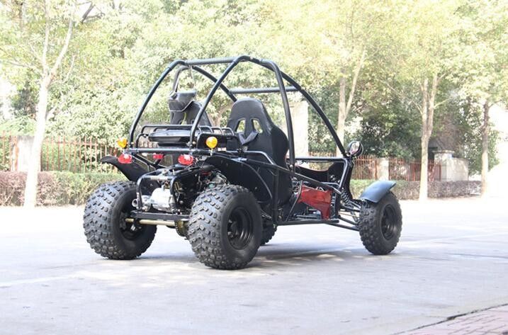 Horizontale einzylindrige 4 streichen Doppelsitz-Gokart mit vorderer/Rückseiten-Scheibenbremse
