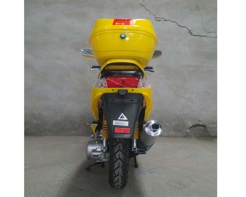 Eletric/Kickstarter 150CC einzylindrige 4 streichen Bewegungsroller mit vorderer Scheibenbremse