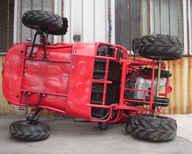 Gokart-verwanzte Luft der natürlichen Größe kühlte 150cc Cvt mit Ketten-Antrieb ab