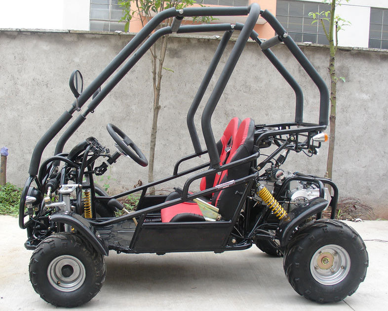 Kleiner 3 Gokart-verwanzter Zweisitzer Atv der Geschwindigkeits-110cc mit Anfang CDI Electirc