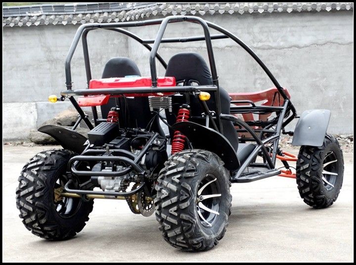 DÜNEN-BUGGY LAUFENDES KART des GOKART-250CC FÜR ERWACHSENEN MIT 2 GROSSKOPF-LICHTERN
