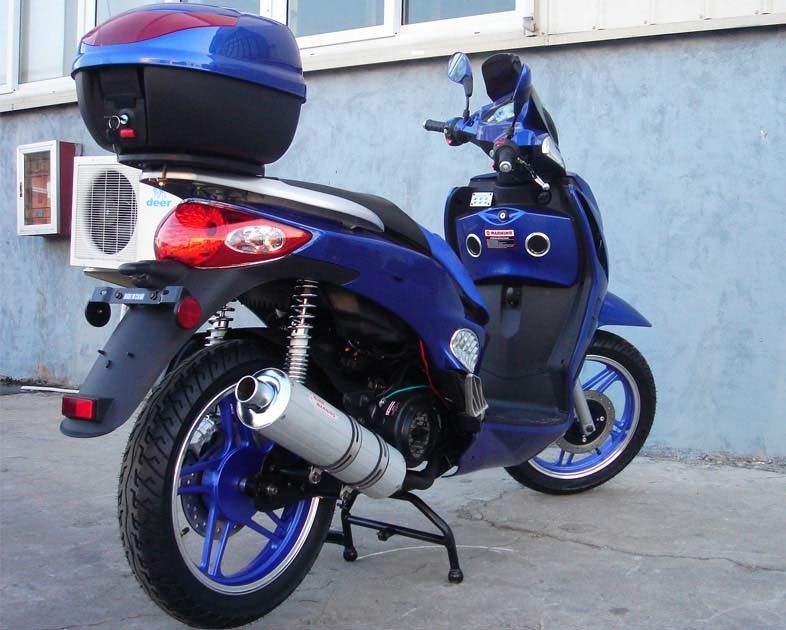 einzylindriger der Luft-150CC kühler erwachsener Anschlag-Roller-automatische Kupplung Bewegungsdes roller-4