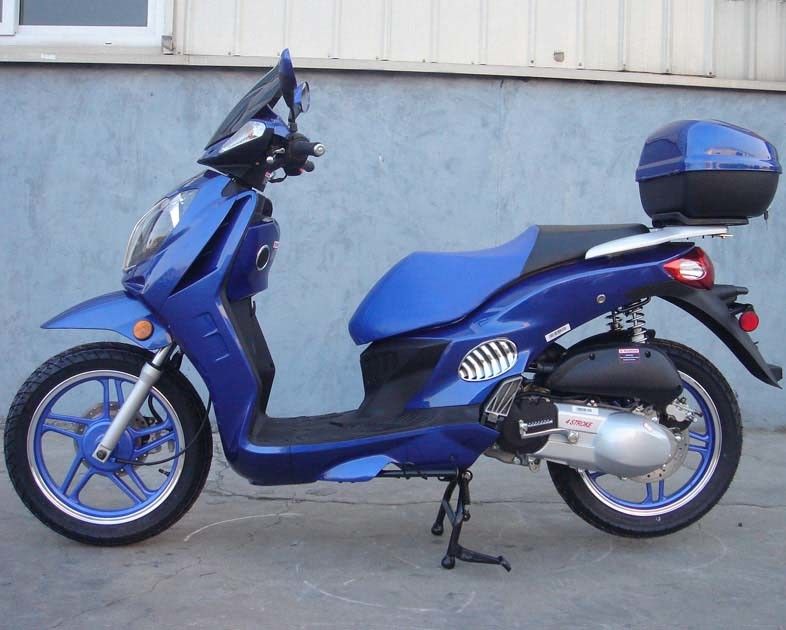 einzylindriger der Luft-150CC kühler erwachsener Anschlag-Roller-automatische Kupplung Bewegungsdes roller-4