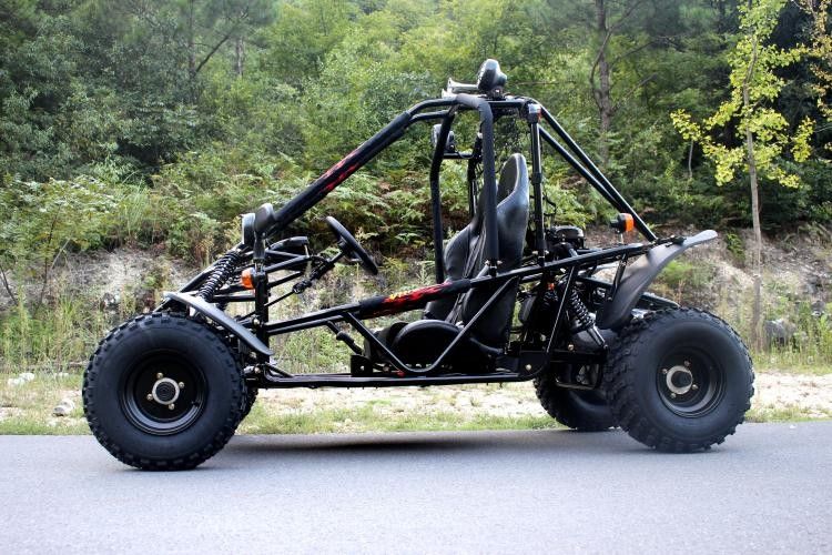 Bringen Sie den abgekühlten großen Zweisitzer-Gokart-elektrisches Anfangsketten-Antrieb 150cc zur Sprache