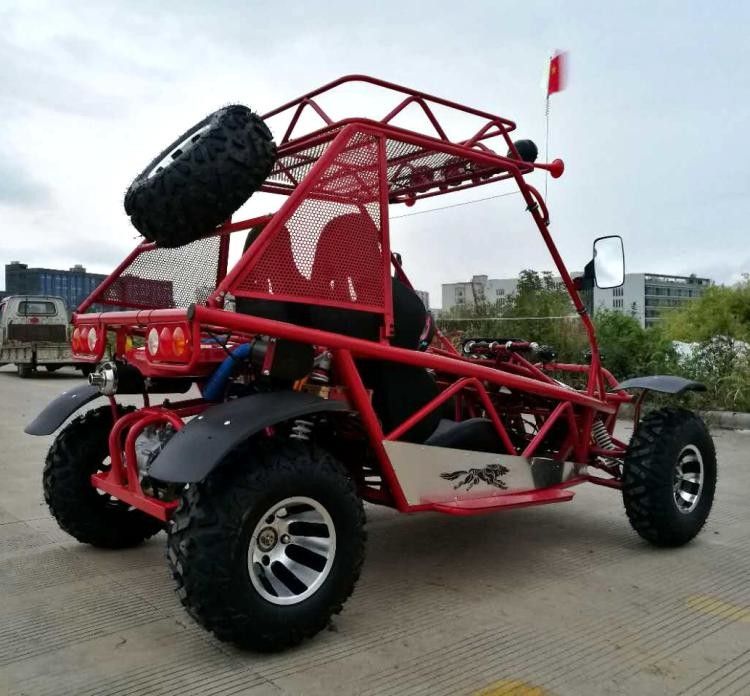 verwanztes wassergekühltes des großen Gokart-250cc mit der 4 Rad-Einzelradaufhängung