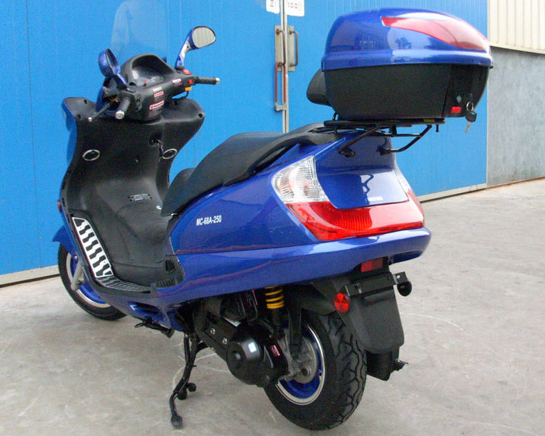 Erwachsener Bewegungsroller 250cc Aluminiumfuß Peda mit vorderer ABS-Disketten-Rückseiten-Scheibenbremse