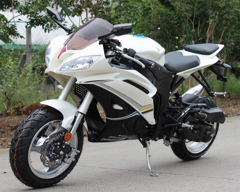 Anschlag-Luft kühles CVT der einzylindrigen Straßen-200cc legale des Motorrad-4 mit Schlüsselanfangssystem