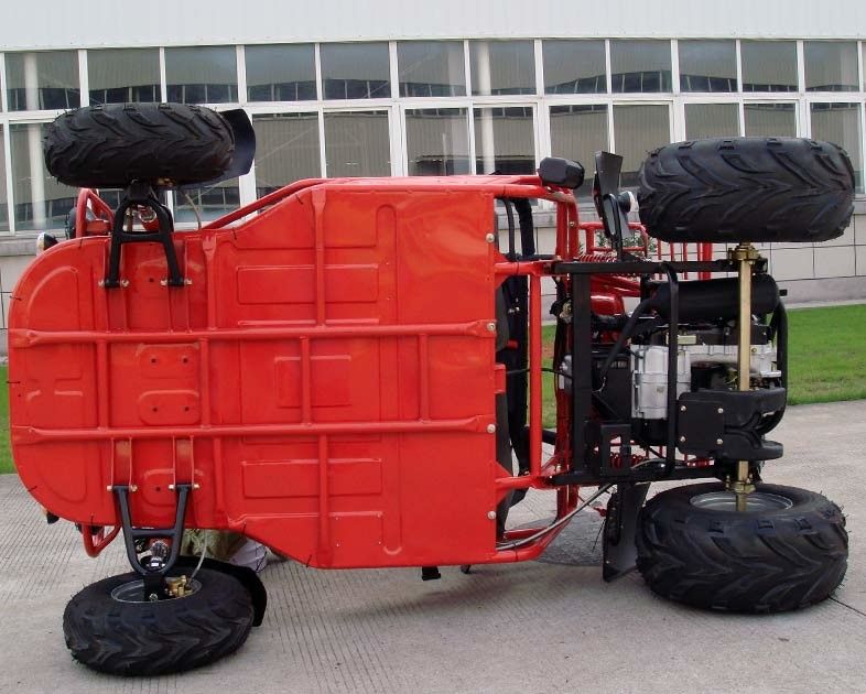 verwanzter hinterer Schock-sondern automatische Dünen-Buggy-elektrische doppelte des Gokart-150cc/A - Arm aus