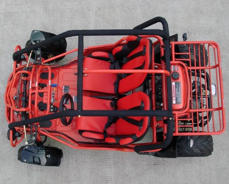 verwanzter hinterer Schock-sondern automatische Dünen-Buggy-elektrische doppelte des Gokart-150cc/A - Arm aus