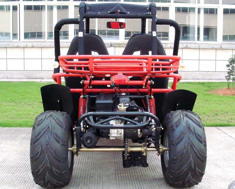 verwanzter hinterer Schock-sondern automatische Dünen-Buggy-elektrische doppelte des Gokart-150cc/A - Arm aus
