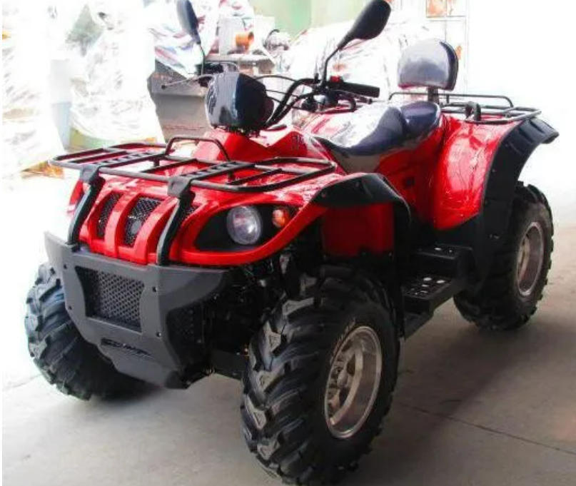 4 Wheels Gas Sport ATV Quad Bike 500cc 4X4 With CE,CVT transmission with electric start