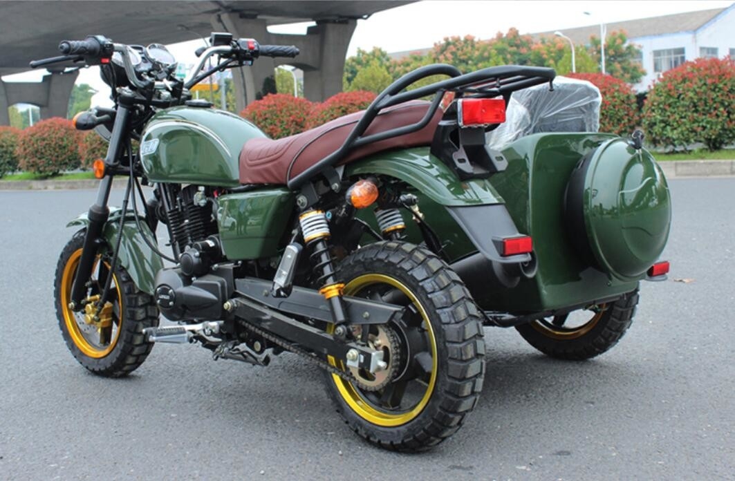 Off Road-Seitenauto-elektrische 3 Rad-Motorrad Luft abgekühlte CDI-Zündung für Lieferung