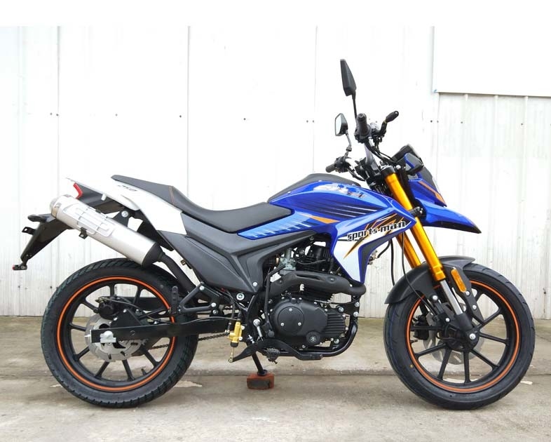 5 Gänge, die starker Anschlag-einzylindrigen Luftkühlungs-Ketten-Antrieb der Motorrad-4 verschieben