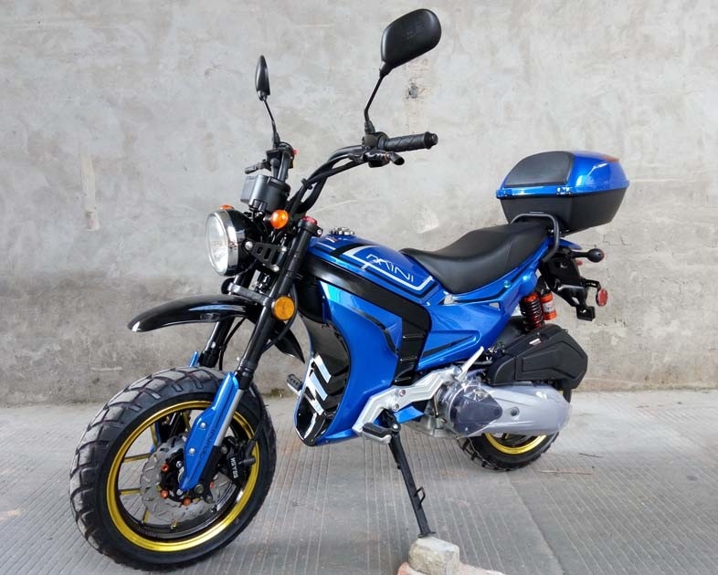 Vorderes Straßen-Motorrad der Disketten-Rückseiten-Trommel-150cc runde helle große Trie-Aluminium-Kante