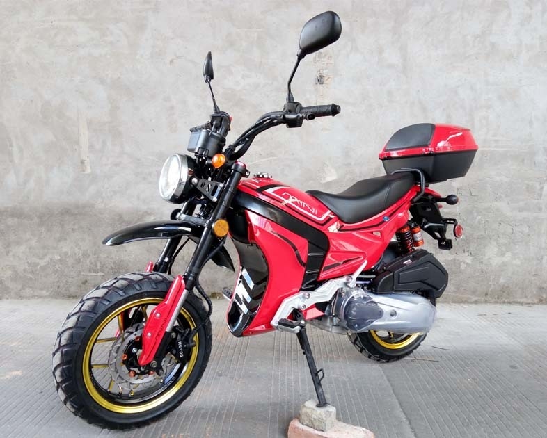 Vorderes Straßen-Motorrad der Disketten-Rückseiten-Trommel-150cc runde helle große Trie-Aluminium-Kante