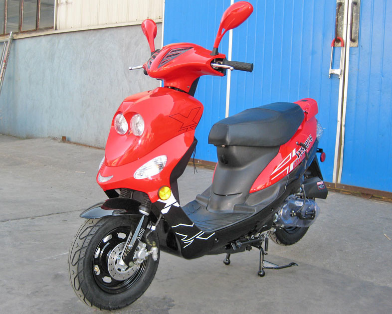 Lüften Sie abgekühlten Roller 65 des CDI-Zündungs-erwachsenen Bewegungsroller-50CC - Bremsoperation der Hand70km/h