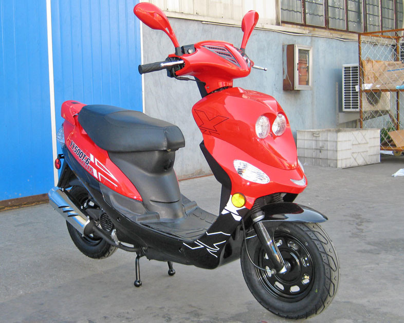 Lüften Sie abgekühlten Roller 65 des CDI-Zündungs-erwachsenen Bewegungsroller-50CC - Bremsoperation der Hand70km/h