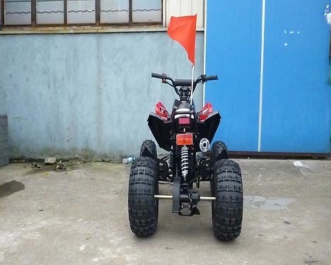 Elektrische Anfangsjugend, die ATV vordere Batterie der Trommelbremse-Rückseiten-Scheibenbremse-12V 4AH läuft