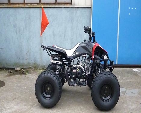 Elektrische Anfangsjugend, die ATV vordere Batterie der Trommelbremse-Rückseiten-Scheibenbremse-12V 4AH läuft