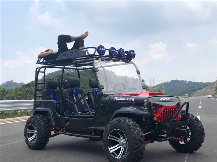4 Sitzgokart-verwanzter erwachsener Toyota-Jeep-Gokart 300cc mit Selbstgetriebe